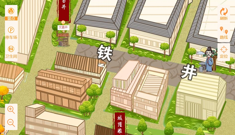 永和智慧景区：手绘地图与语音导览的完美融合